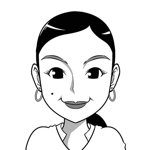 Hiroko　caricature